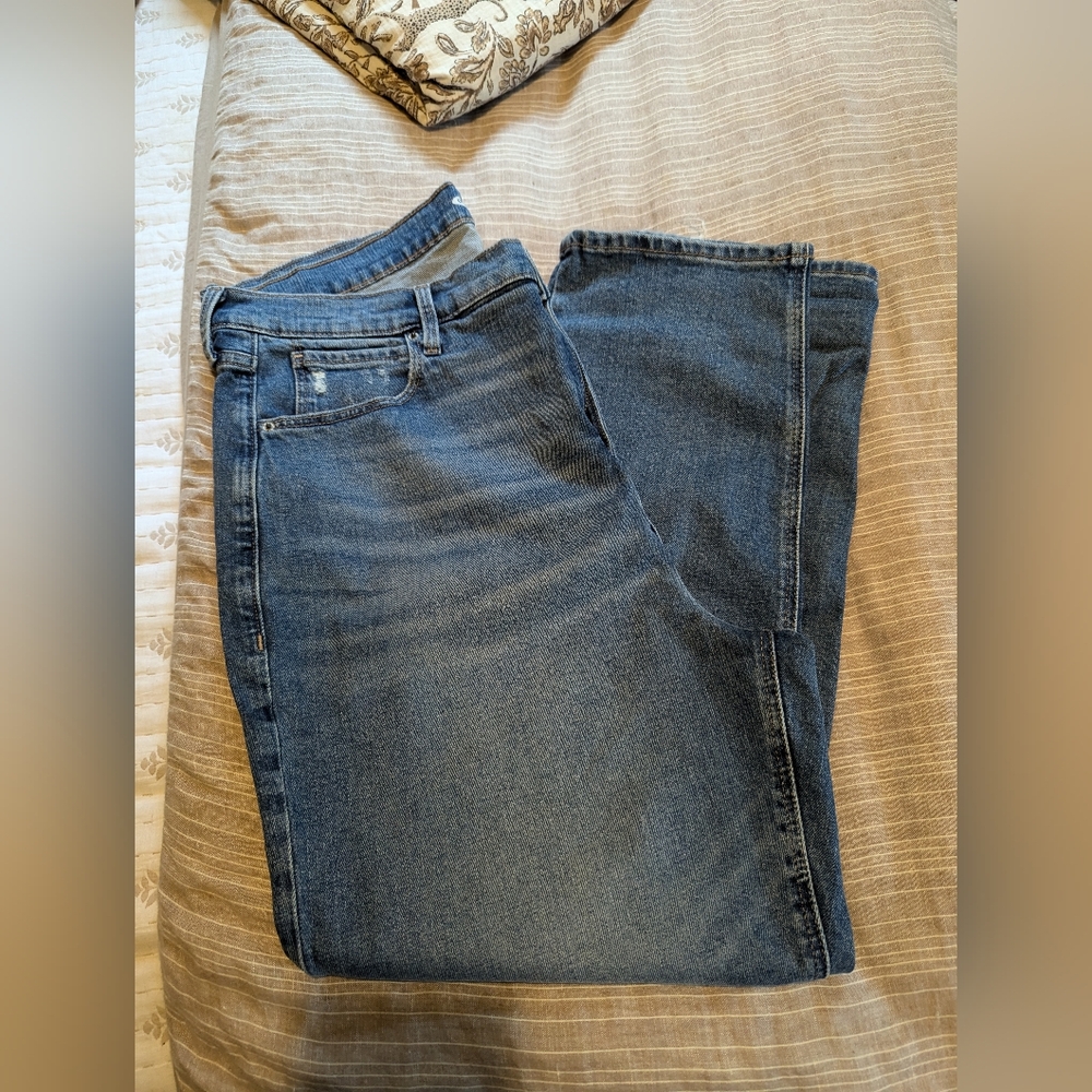 Old navy extra high waisted boyfriend jeans 18